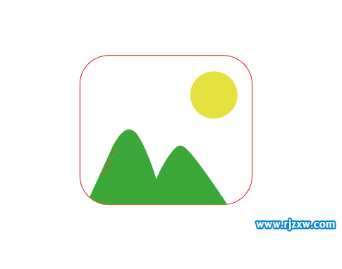 可愛(ài)卡通的照片APP圖標(biāo)怎么用AI設(shè)計(jì)