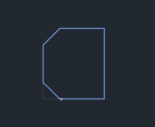 CAD怎么設置連續可以倒角