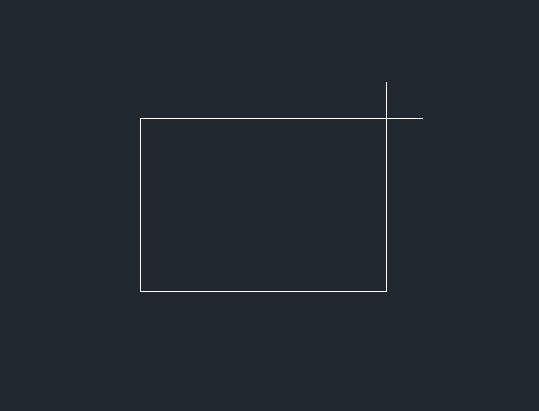 CAD圓角矩形怎么改成直角矩形的方法