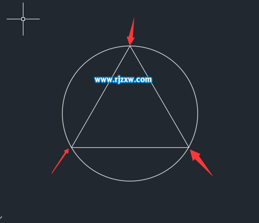 CAD的內(nèi)接于圓怎么繪制