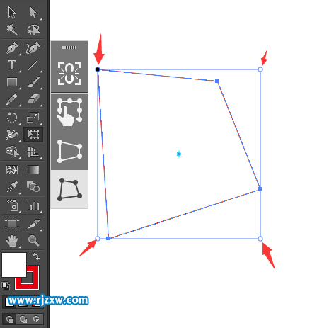 AI自由扭曲工具怎么使用介紹