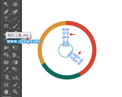 AI繪制時(shí)鐘UI圖標(biāo)