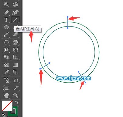 AI繪制時(shí)鐘UI圖標(biāo)