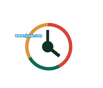 AI繪制時(shí)鐘UI圖標(biāo)