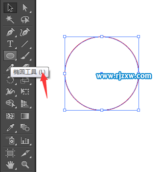 AI怎么分割圓成四份