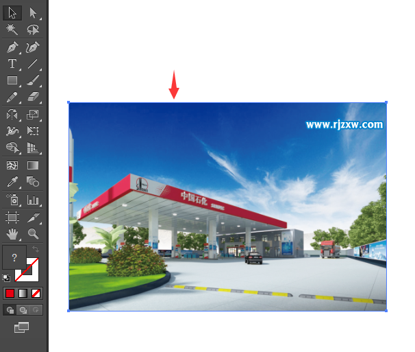 AI怎么鎖定背景圖片對象