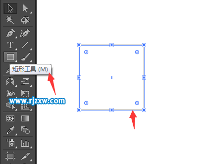 AI怎么偏移矩形為斜角