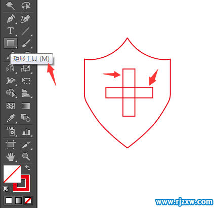 社保APP圖標(biāo)怎么用AI繪制出來(lái)