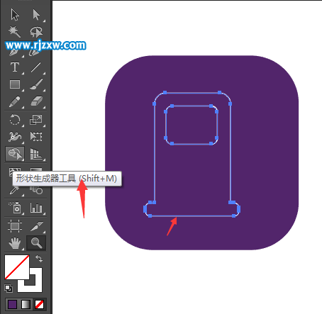AI怎么設置油站圖標教程