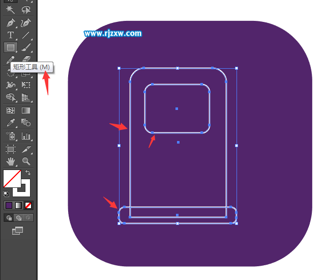 AI怎么設置油站圖標教程