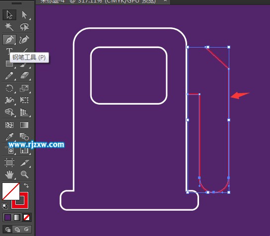 AI怎么設置油站圖標教程