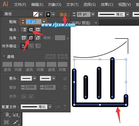 illustrator設計銷售管理符號教程
