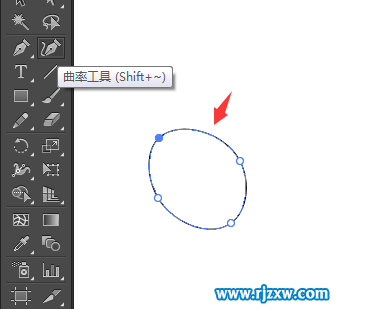 AI曲率怎么刪除與增加錨點