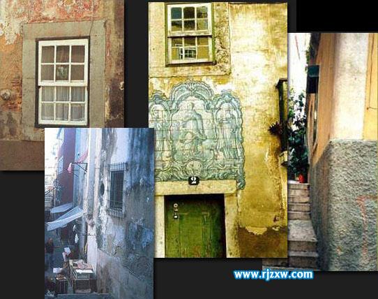 3dsMax制作陳舊的大街景象