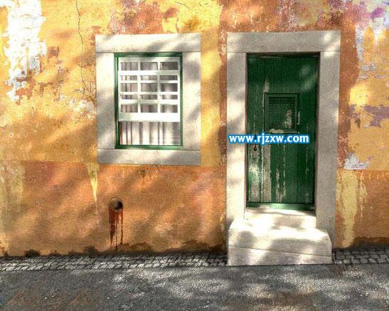 3dsMax制作陳舊的大街景象