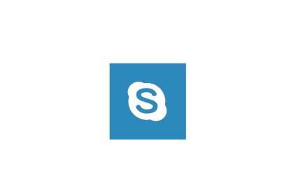 Skype圖標怎么用AI設計