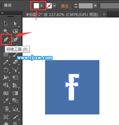 怎么用AI設計facebook圖標呢?
