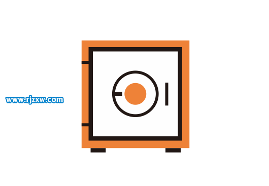 CDR設計卡通保險柜