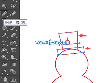 Illustrator雪人制作方法