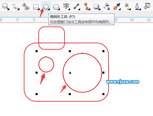 怎么使用CDR制作收音機圖標(biāo)