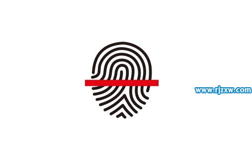 CDR怎么制作指紋掃描圖案