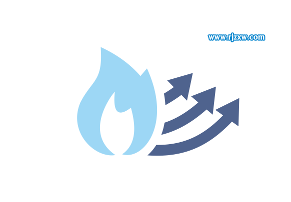 CDR怎么制作火焰箭頭符號