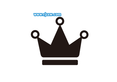 皇冠圖標符號制作