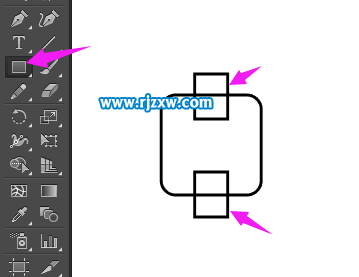 Illustrator設計李行箱圖標教程