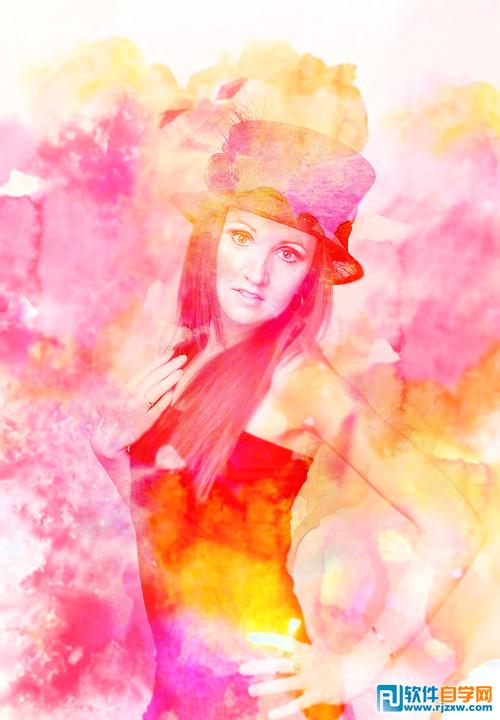 ps手繪水彩畫效果教程