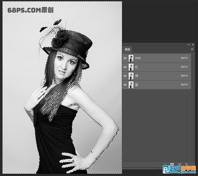 ps手繪水彩畫效果教程