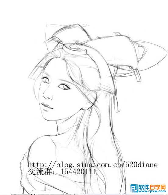 PS手繪神話(huà)角色里的人物