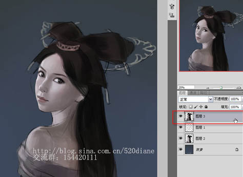 PS手繪神話(huà)角色里的人物