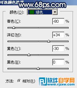 教你怎么用PS給同事照片調(diào)些秋季暖色霞光