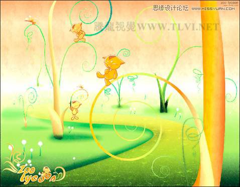 用CorelDraw的彩色鉛筆繪制美麗的卡通圖