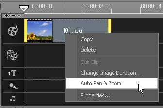 在會聲會影教你怎么讓照片自動搖動和縮放