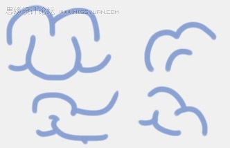 Illustrator教你怎么繪制大腦圖標