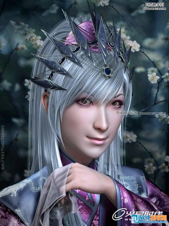 教你用3dsMax制作游戲中漂亮的女妖精