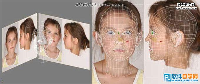 教你用3DMAX制作憂愁的Petra女孩建模教程