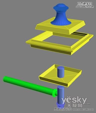 教你怎么用3DMAX制作雪域神妖神秘古堡