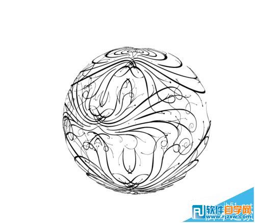 ai中怎么制作3d鏤空貼圖方法