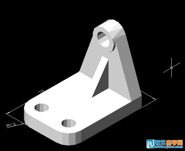 AutoCAD繪制三維機(jī)械零件圖