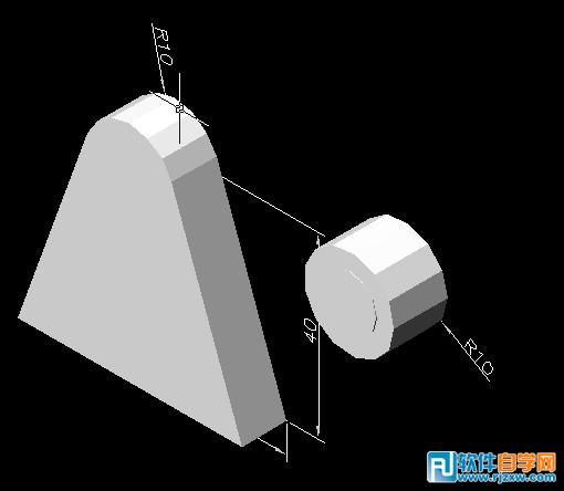 AutoCAD繪制三維機(jī)械零件圖