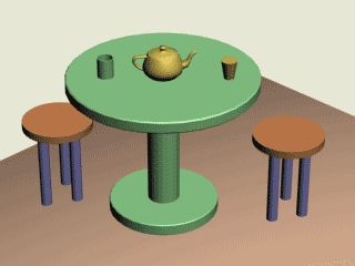 用3DS Max制作一個(gè)喝茶的場(chǎng)景實(shí)例教程