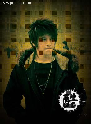 Photoshop教你制作一種流行的非主流效果