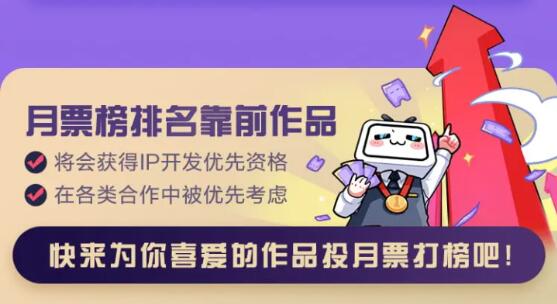嗶哩嗶哩漫畫(huà)月票有什么用
