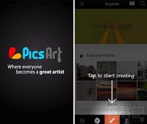 picsart怎么制作透明手機圖片?