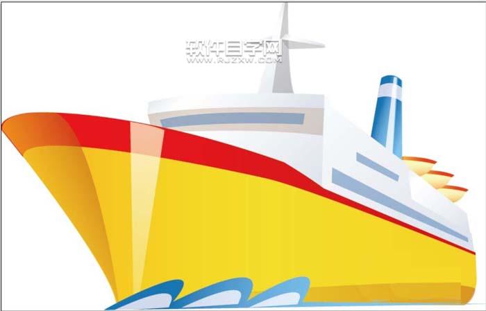 ai怎么畫游輪的方法？