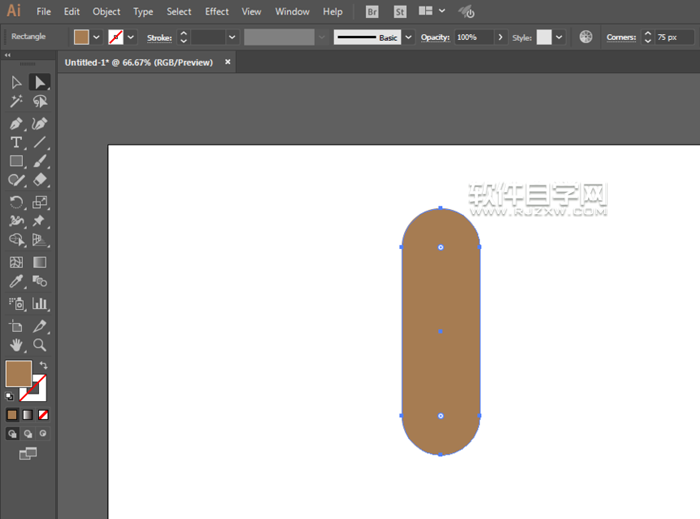 ai怎么畫方向牌標識?