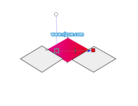 怎么用CDR繪制立體正方形