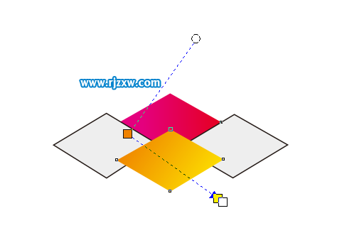 怎么用CDR繪制立體正方形